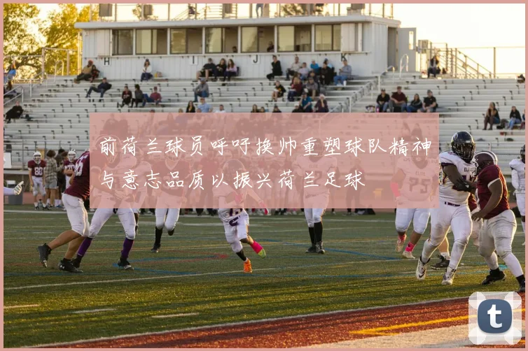 前荷兰球员呼吁换帅重塑球队精神与意志品质以振兴荷兰足球